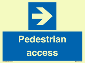 Pedestrian access